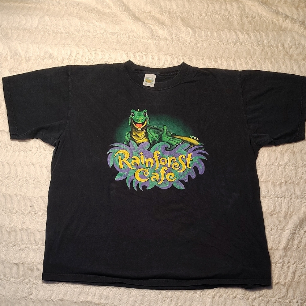 RAINFOREST Black Reptile T-Shirt